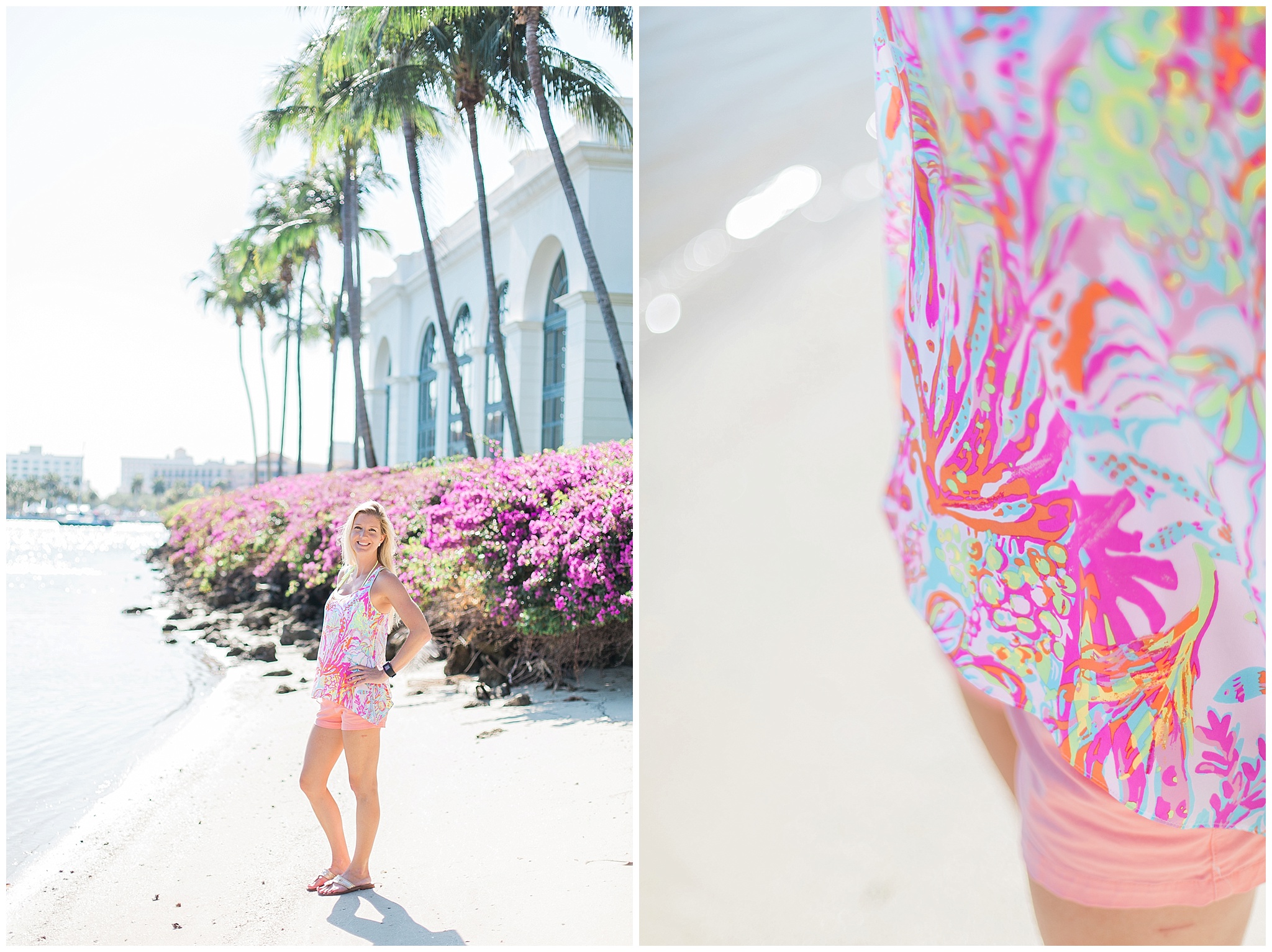 Lilly Pulitzer , her fave &amp; the perfect Palm Beach Island biking attire&nbsp; 