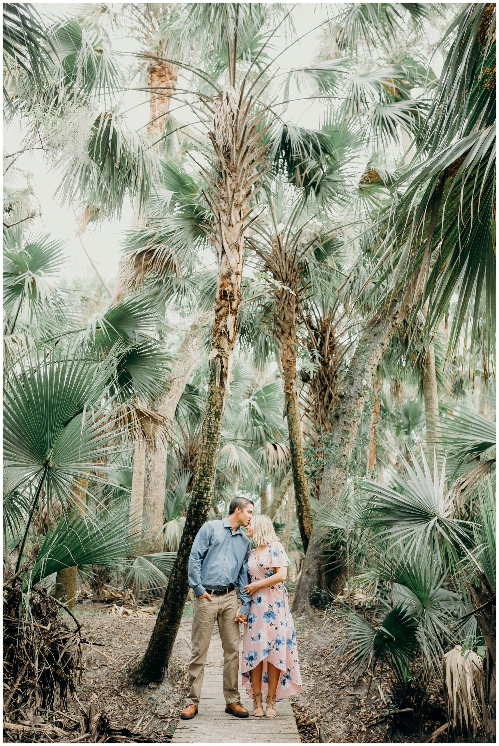 Kimberly Smith Photography- South Florida Wedding Photographer- Jupiter Photographer- Palm Beach Wedding Photographer- George LeStrange Preserve- Lauren and John- Woodsy Engagement Photos_0012.jpg